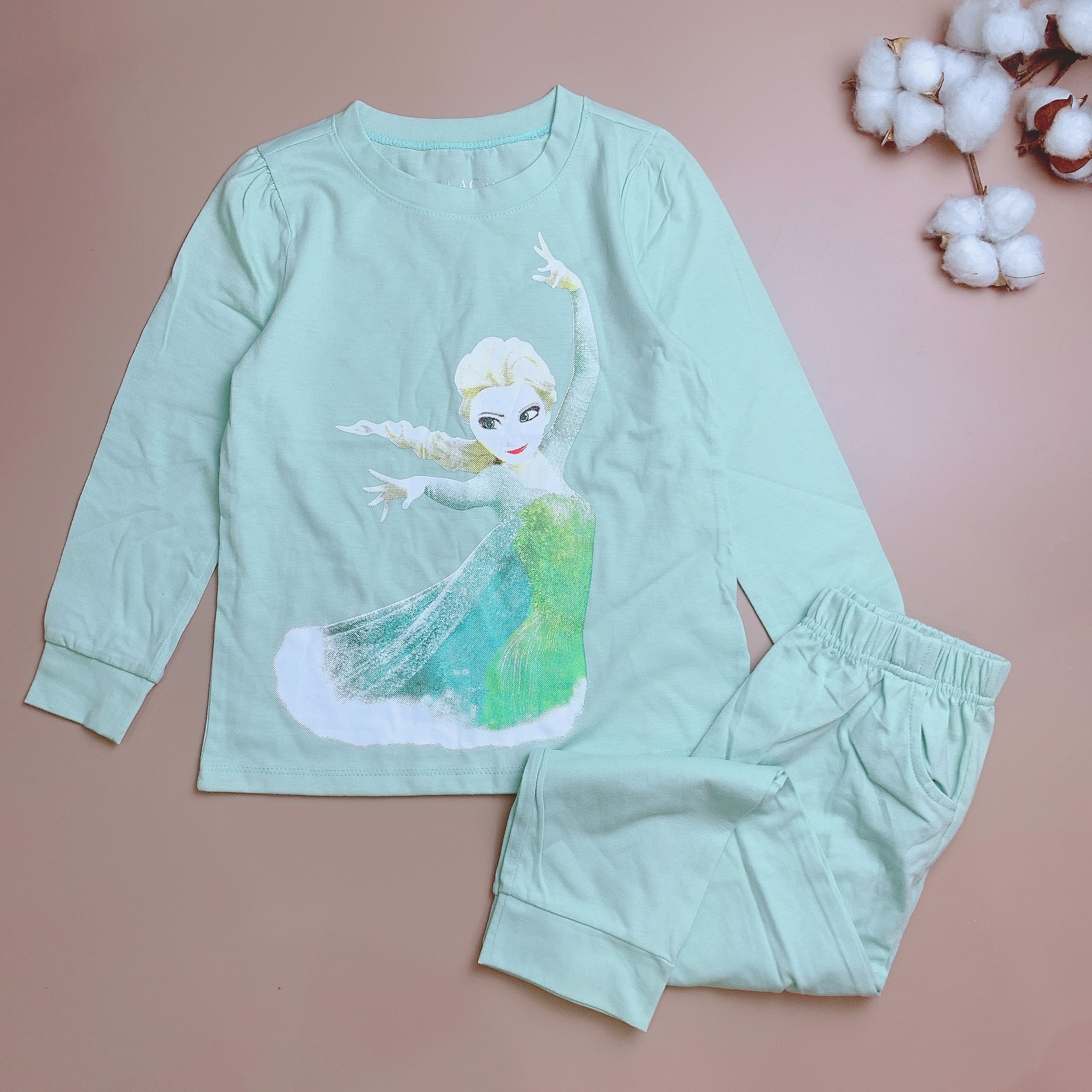 Bộ cotton vải dư Place Bé Gái nhiều hình 4-14y