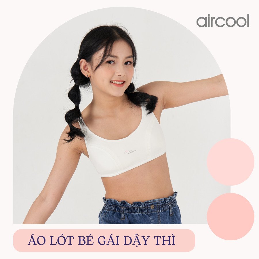 Áo bra Aircool cho Bé Gái size M / L / XL ( 8 - 15y )