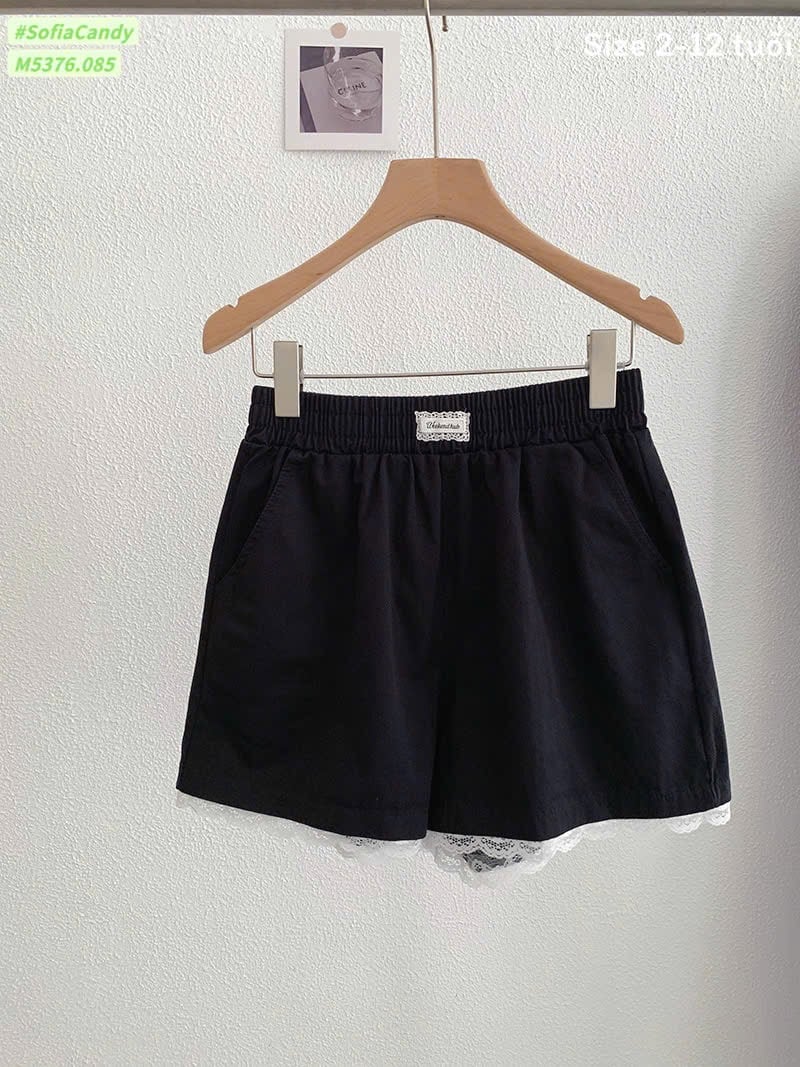 M5376 - Quần short kaki Mia Kids nhiều màu cho bé size 2-12y