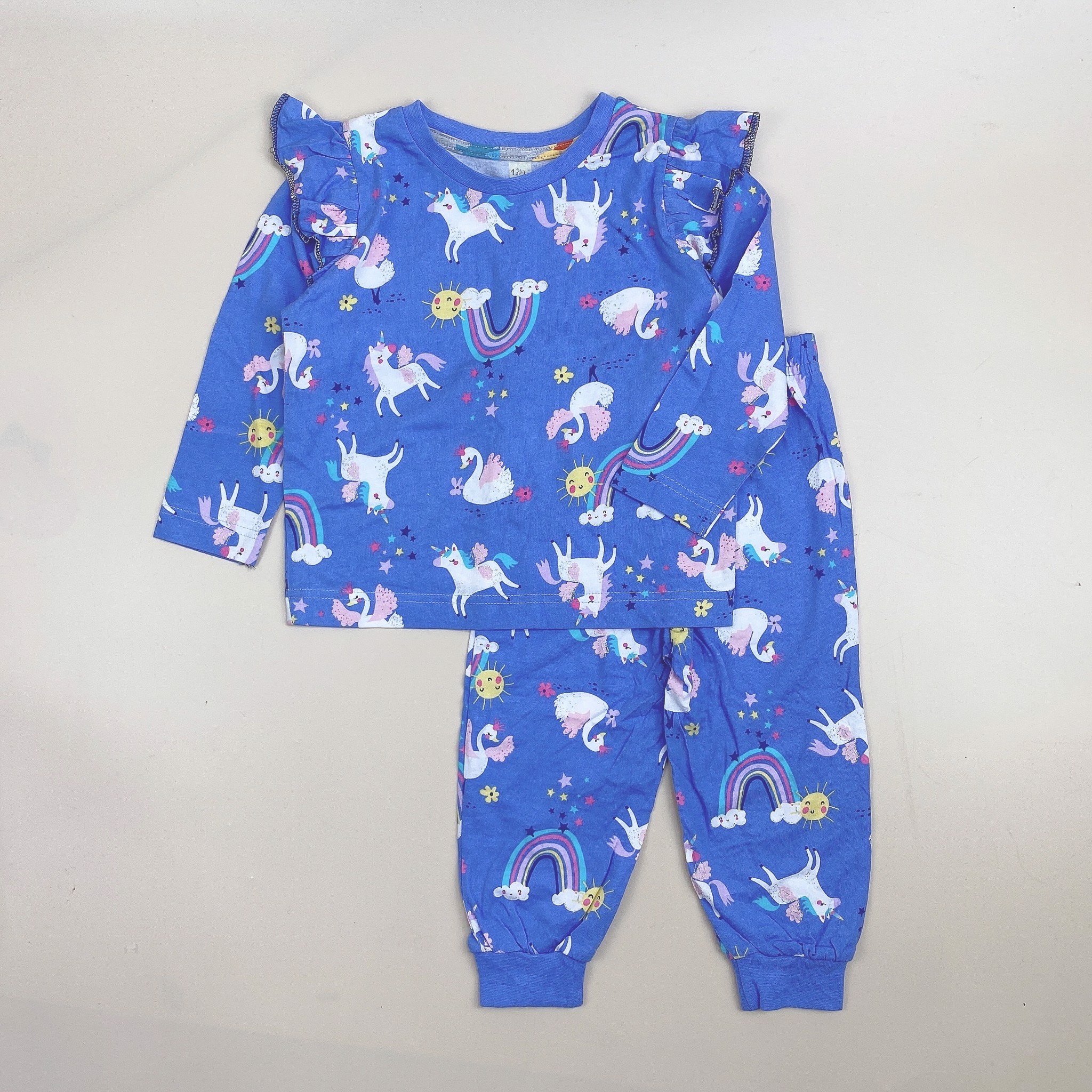 Bộ cotton Matalan Bé gái bèo vai nhiều mẫu