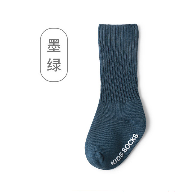 Tất cao tới gối Mumudora Kids Socks 6 màu trơn