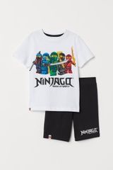 Bộ cotton H&M Ninjago bé trai