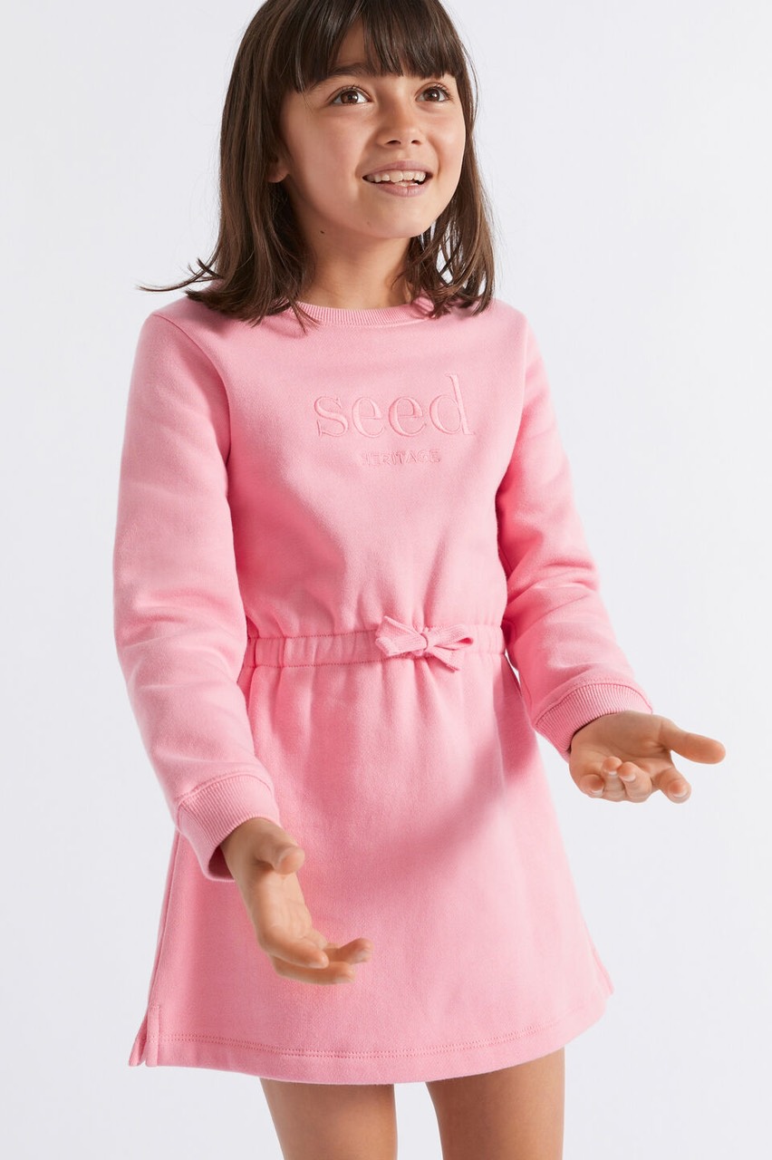 Váy nỉ bông Seed chun eo nhiều màu size 12m - 10y