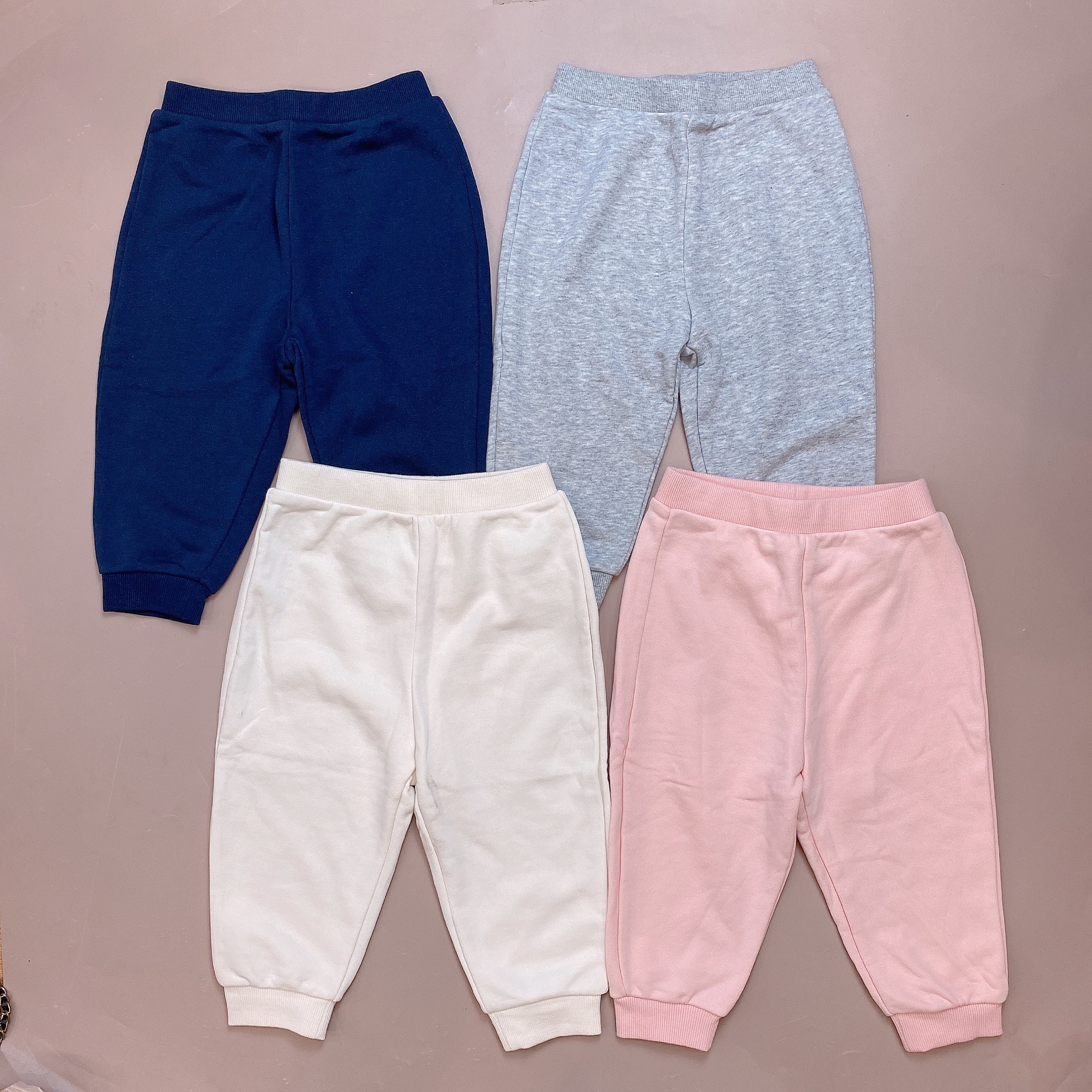 Quần nỉ da cá Topten 4 màu trơn size 80 / 90 / 100