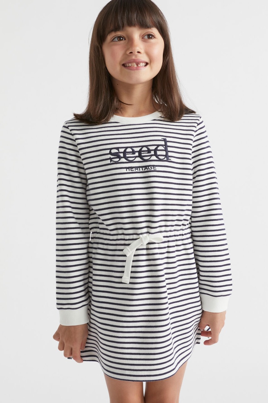 Váy nỉ bông Seed chun eo nhiều màu size 12m - 10y