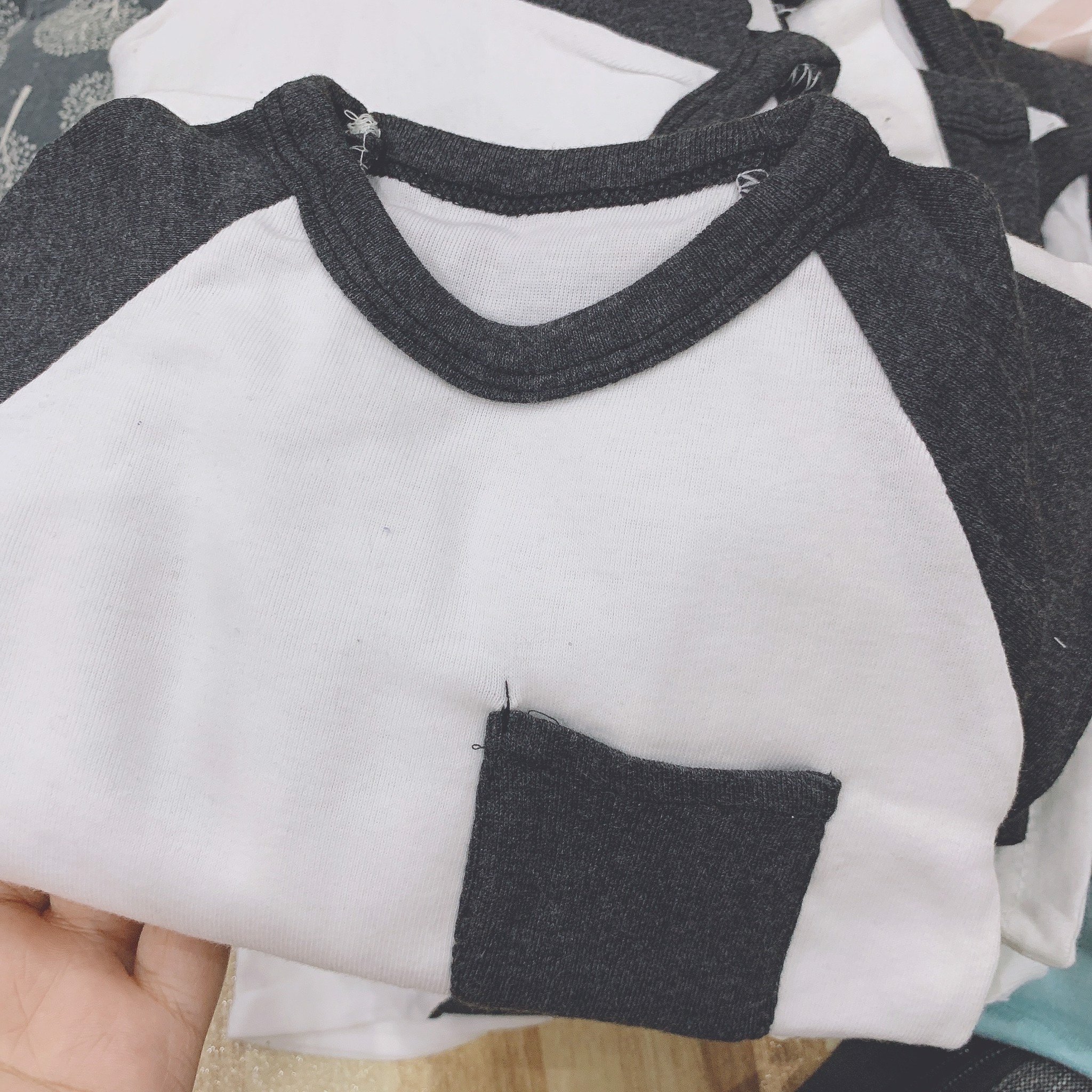 Bộ cotton Moimolpi tay giác lăng BT (form bé)
