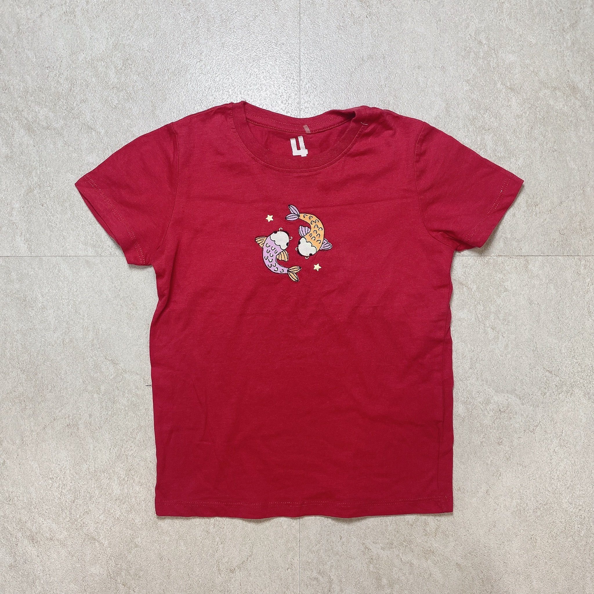 BM3 - Áo cotton on dư xịn thêu ngực nhiều mẫu cho bé gái size 2-10y