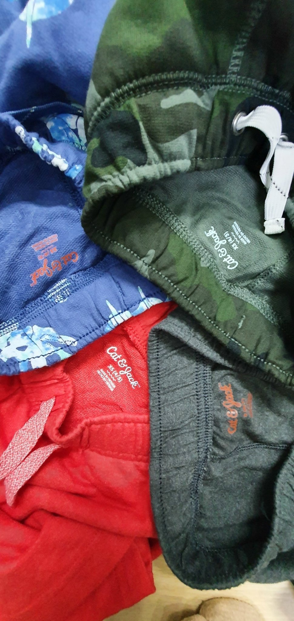 Quần cotton da cá Cat Jack nhiều màu dòng đại 5-18y