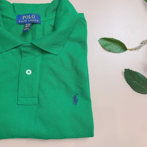 Áo polo Ralph Lauren - màu xanh lá đậm SHIN Baby Closet