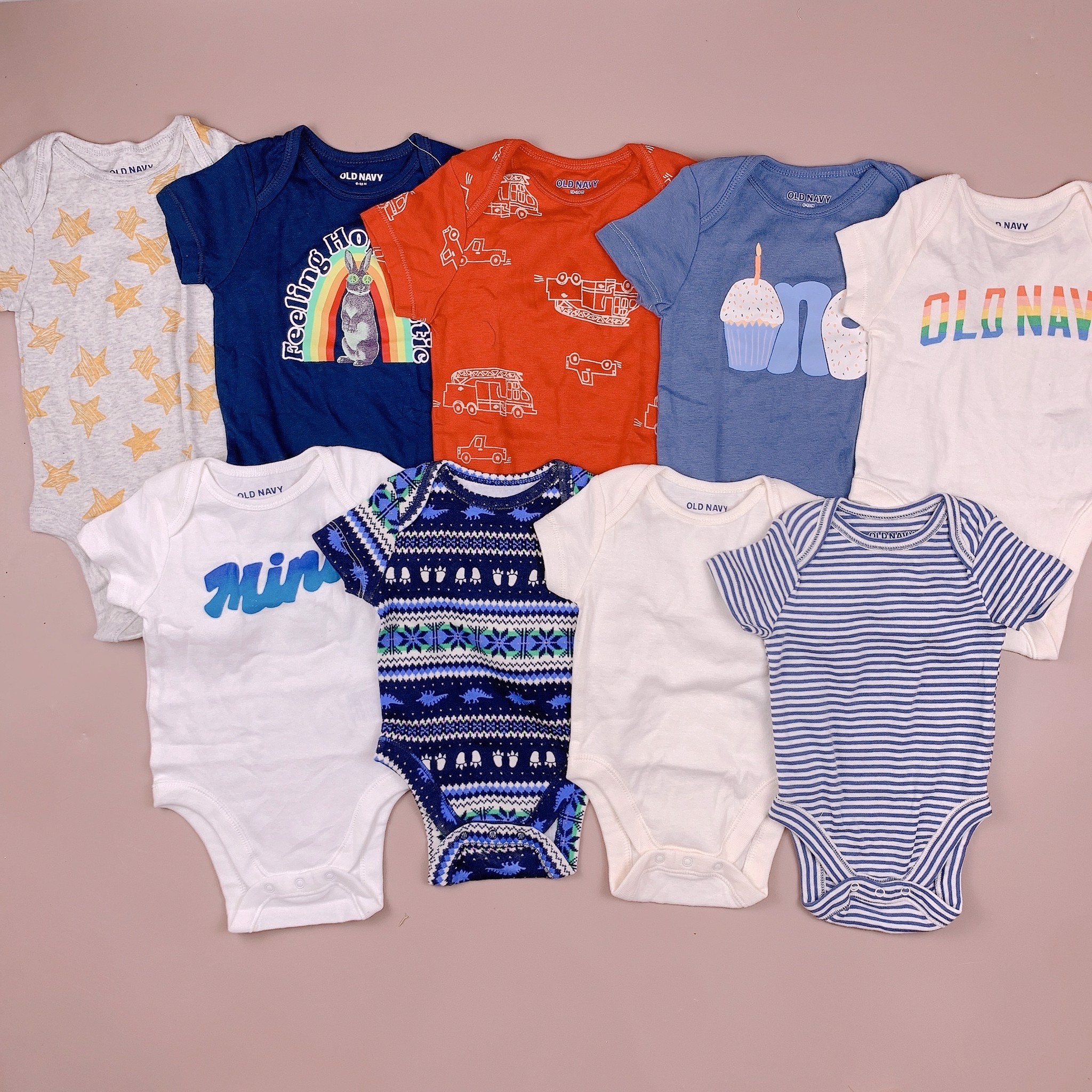 Body chip Oldnavy cộc tay BT - Bảng màu 2
