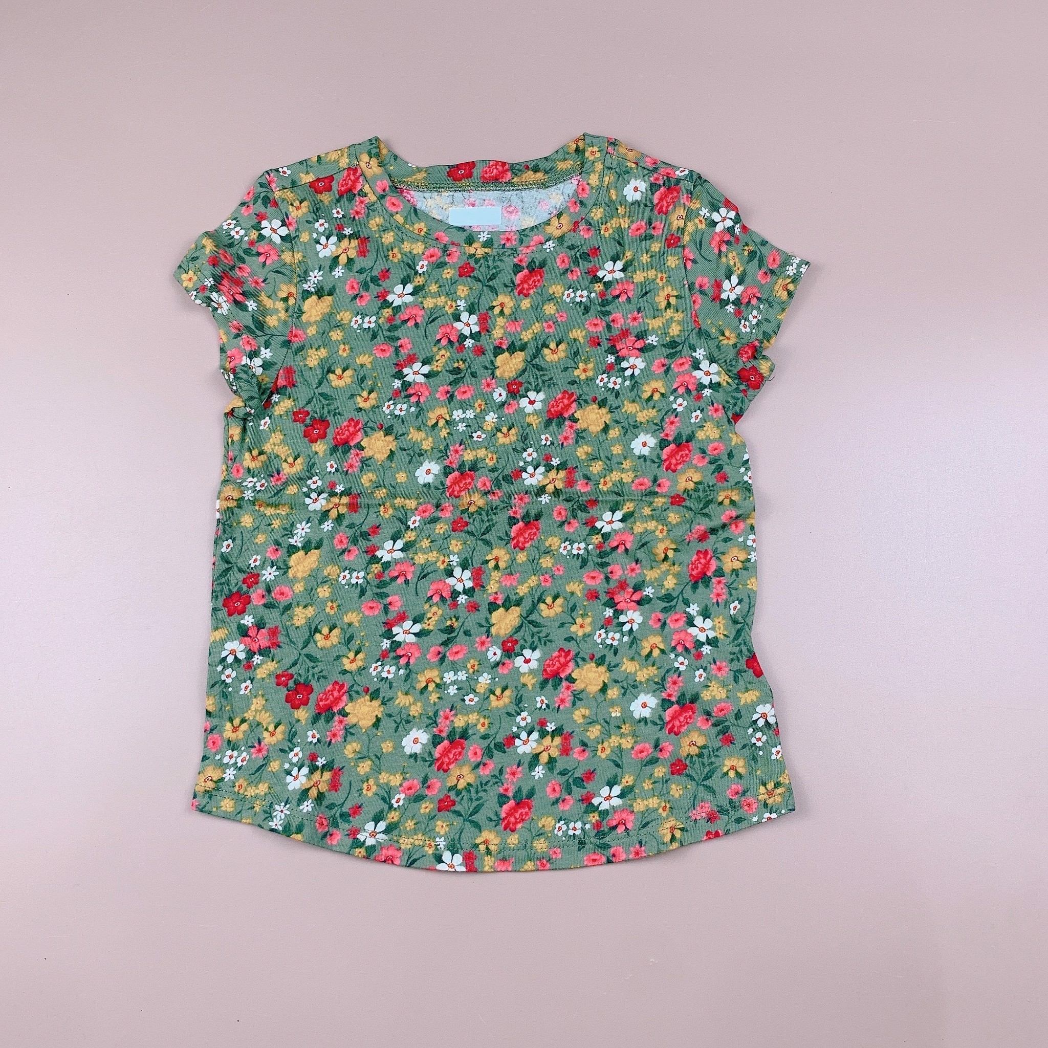 Áo cotton Oldnavy BG 1-5y - họa tiết hoa