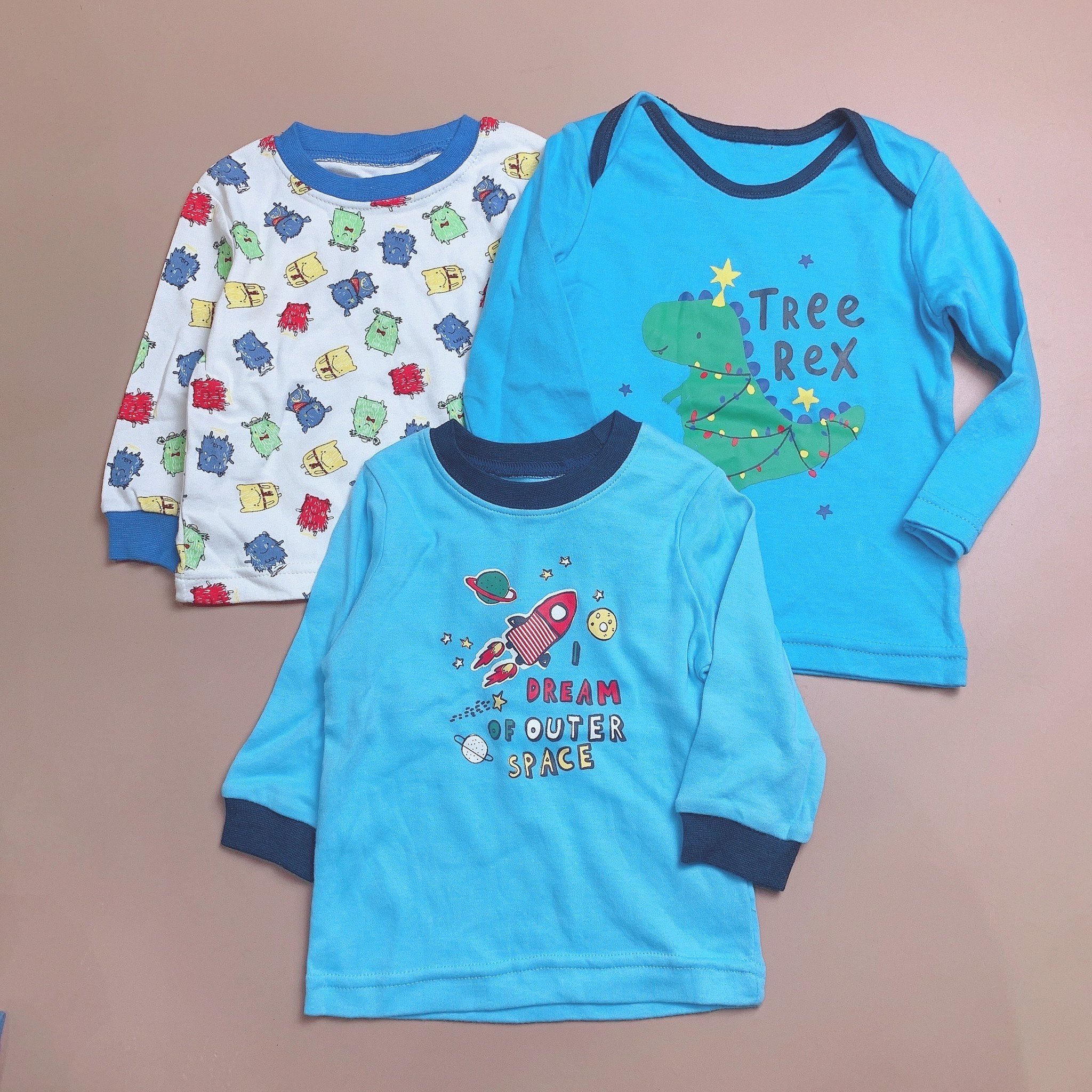 [3-6m] Áo cotton George bé trai size 3-6m