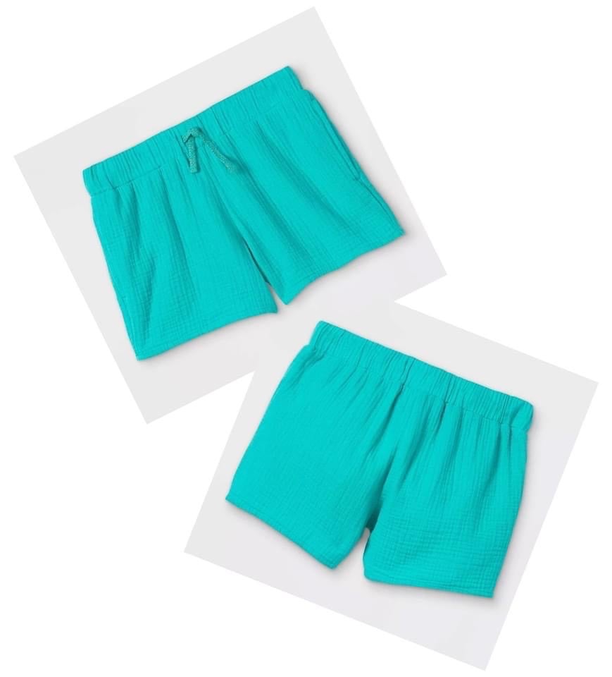 Quần short muslin Cat & Jack 4 màu BG 5 - 18y