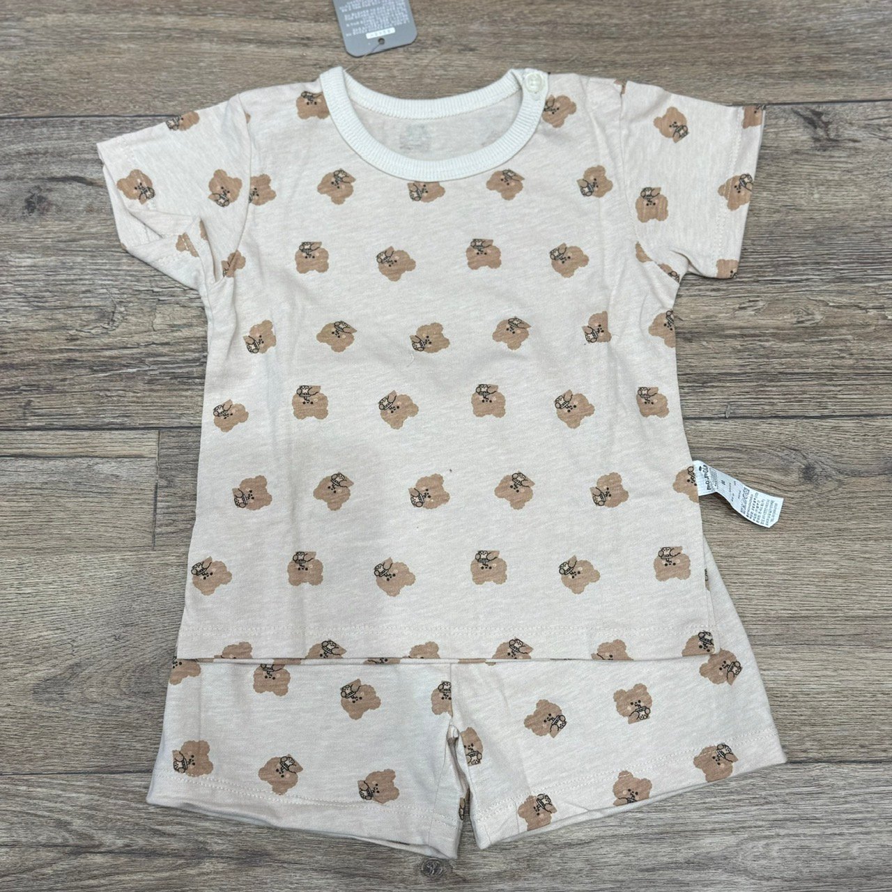 Bộ cotton vải dư Hàn nhiều mẫu Bé Trai Bé Gái size 80 - 120