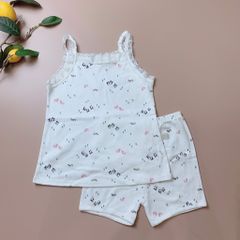 Bộ cotton Messi 2 dây - Chim cánh cụt