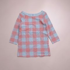 Váy oldnavy babydoll caro đỏ