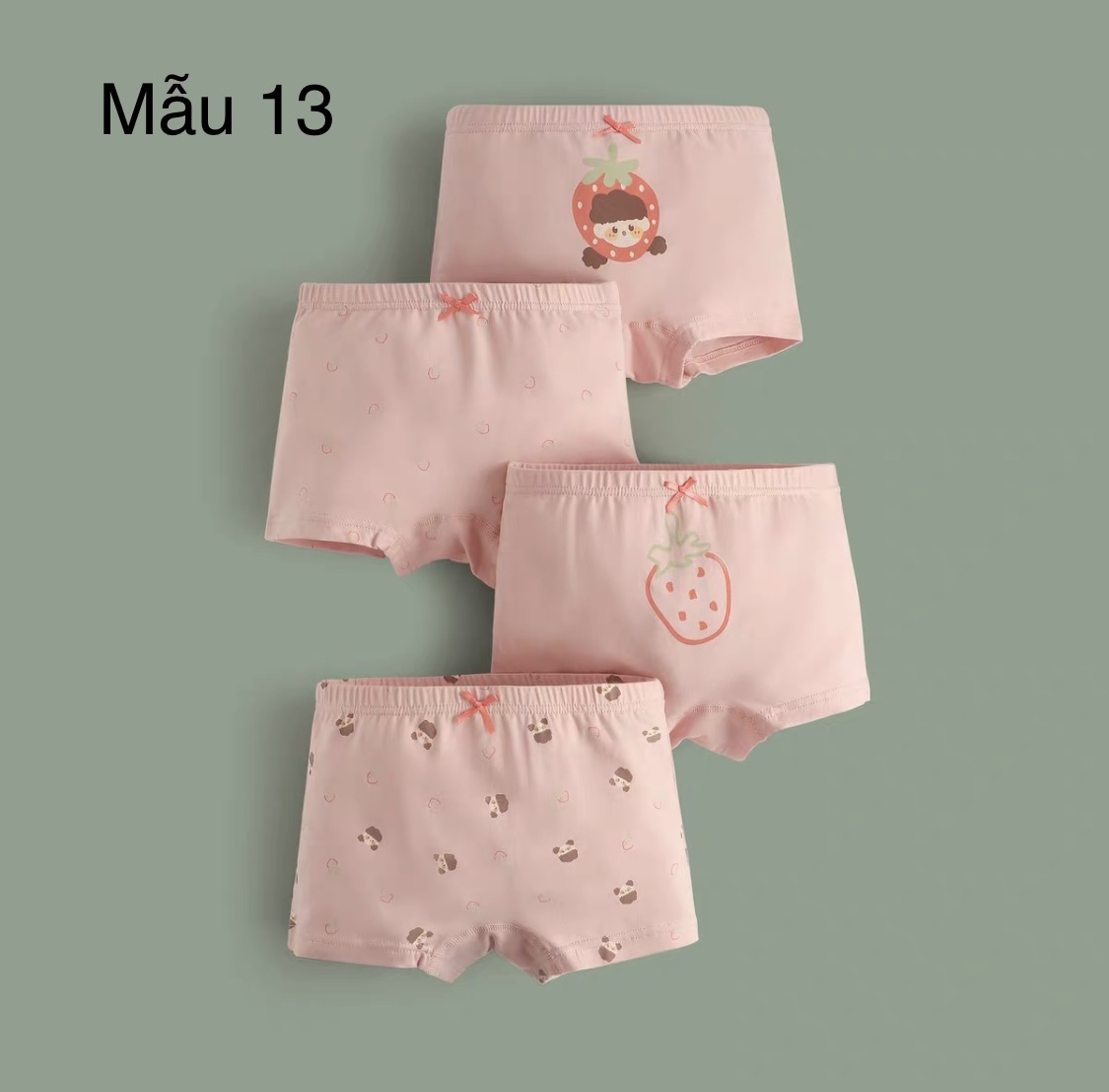 Set 4 chip đùi Bé Gái nhiều mẫu size 100 - 160