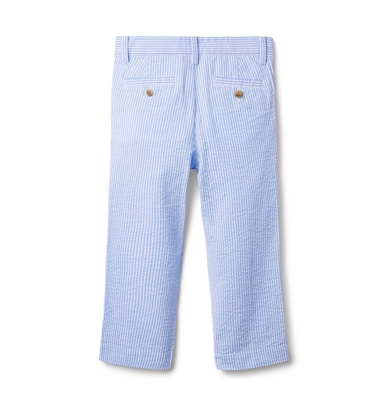 Quần kaki nhăn Janie & Jack kẻ sọc xanh trắng BT