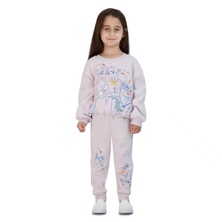 Bộ nỉ bông Disney Juniors nhiều hình dòng Nhí size 12m - 5y
