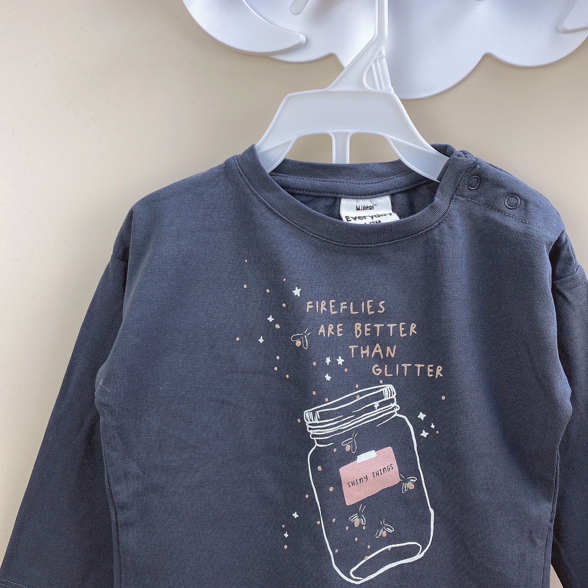 Bộ cotton Minene nhiều hình bảng màu 1 Bé Gái