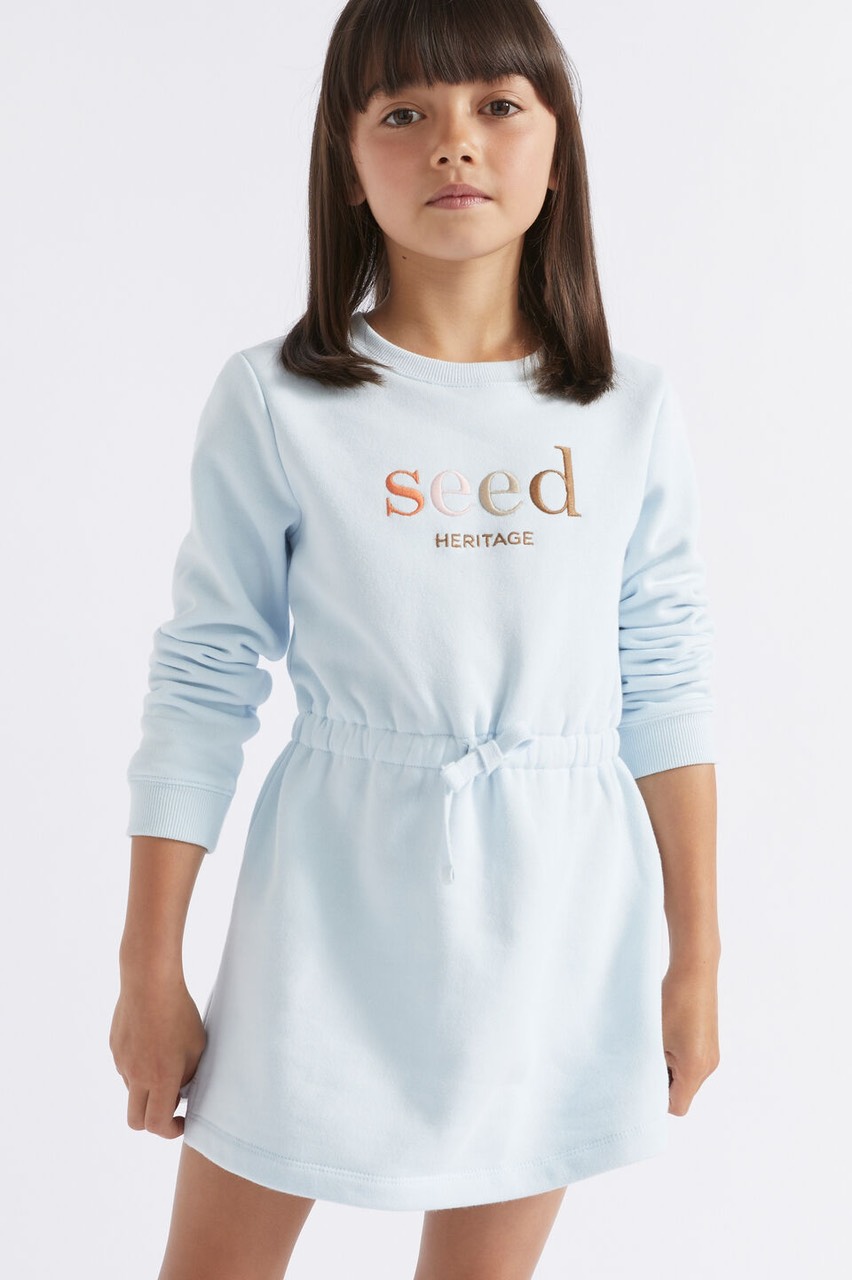 Váy nỉ bông Seed chun eo nhiều màu size 12m - 10y