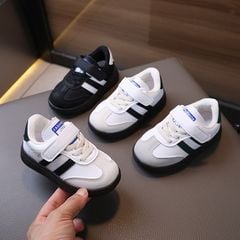 Giày thể thao 2 sọc quai dán cho bé size 22 - 30