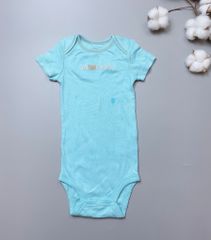 Body chip cotton Carter màu xanh gấu Adorable