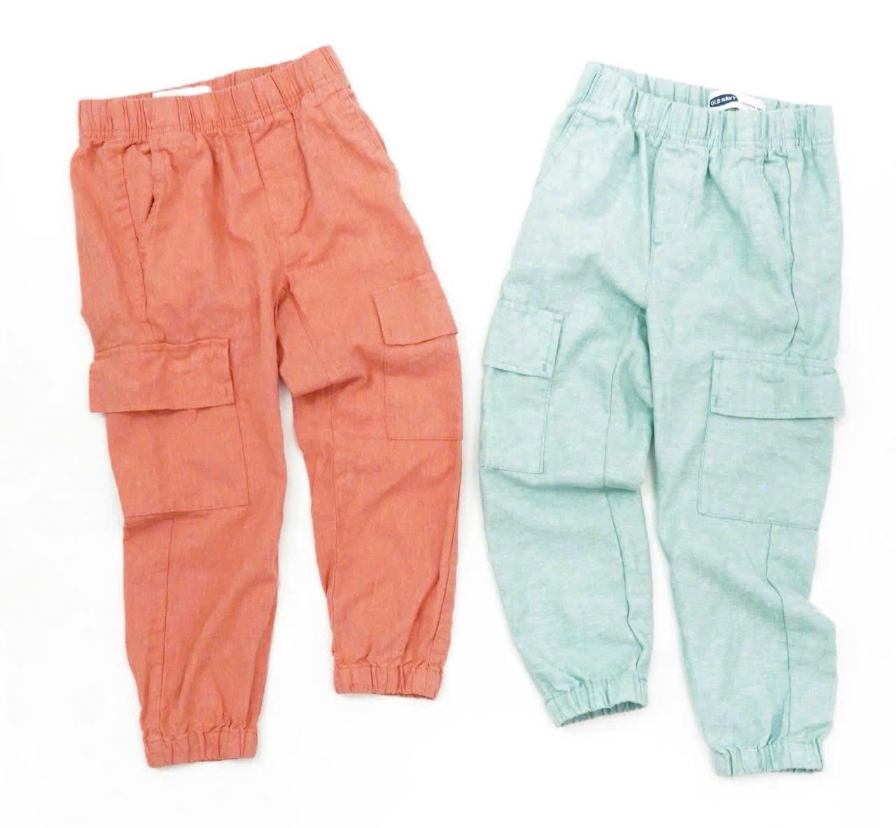 Quần jogger linen ONV dư xịn nhiều màu cho bé size 6-10y