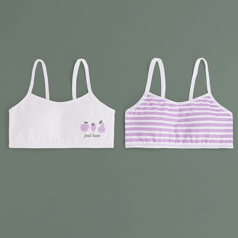 Set 2 áo Bra cho bé gái tuổi teen size 75A / 80A / 85A