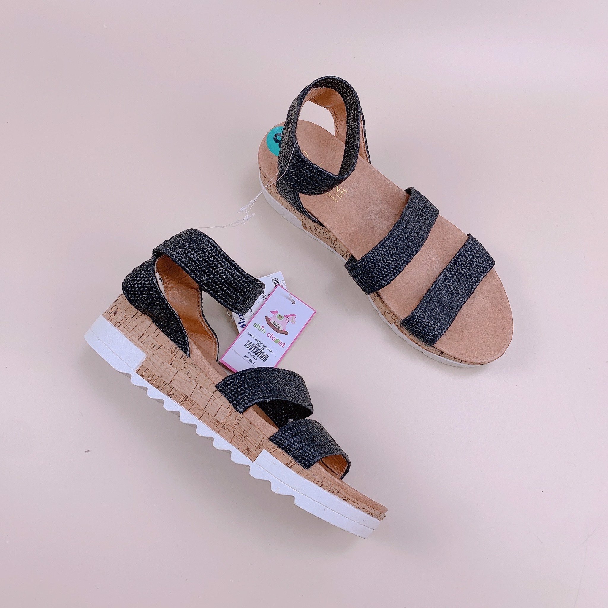 Sandal cói Catherine Mẹ - 3 màu