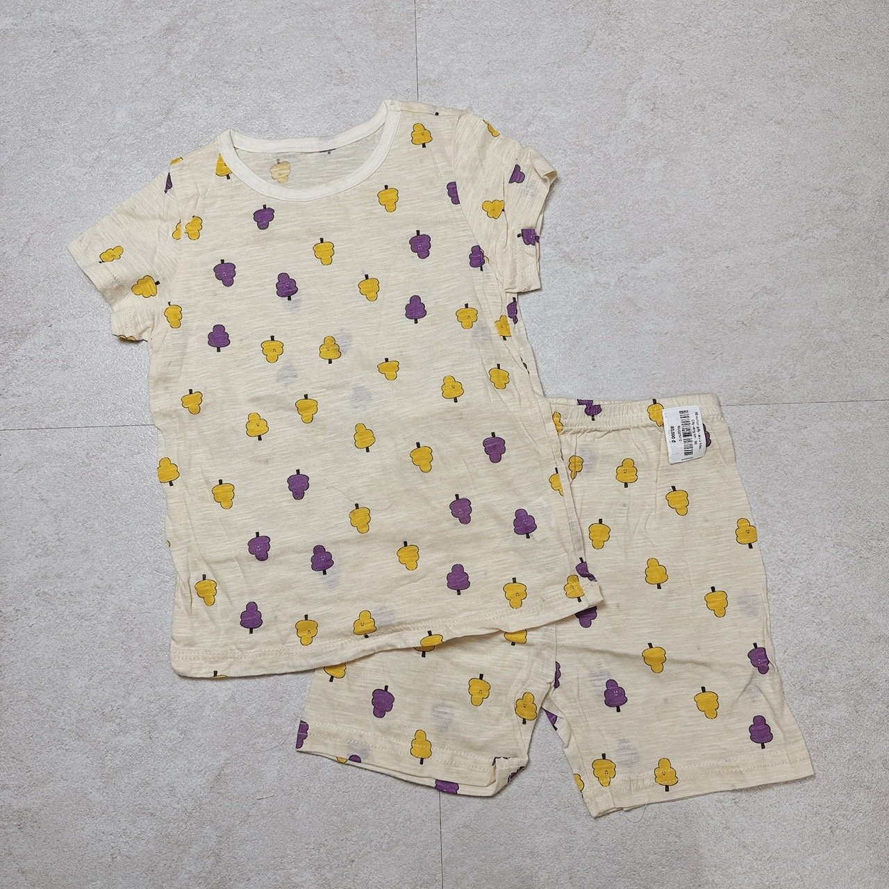 Bộ cotton giấy vải dư Hàn nhiều hình cho bé size 80 - 130