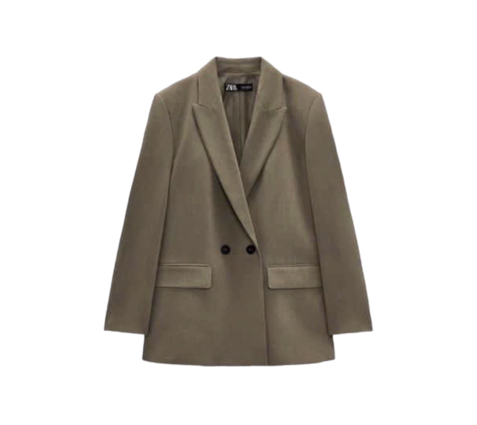 Áo khoác Blazer Zara cho Mẹ 2 màu Navy / Rêu size XS / S