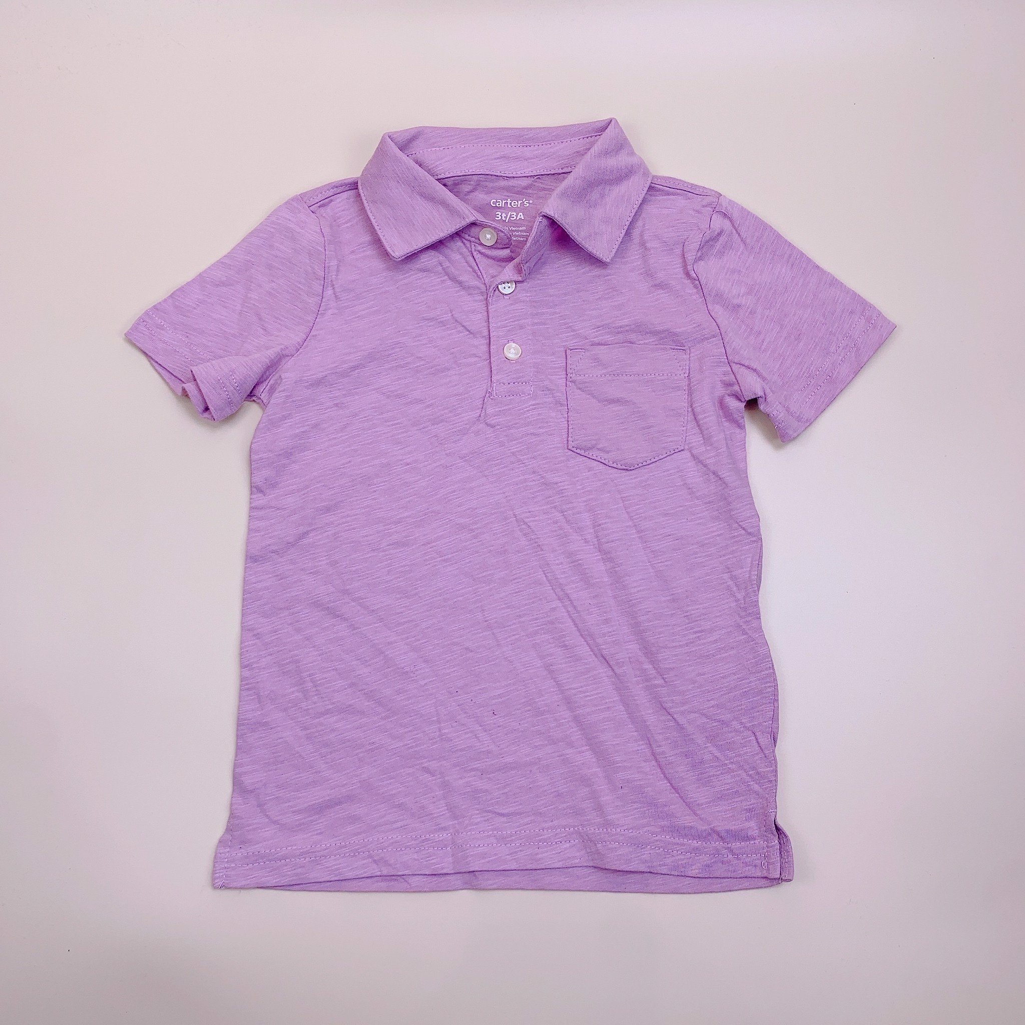 Áo cotton carters cổ đức trơn nhiều màu BT