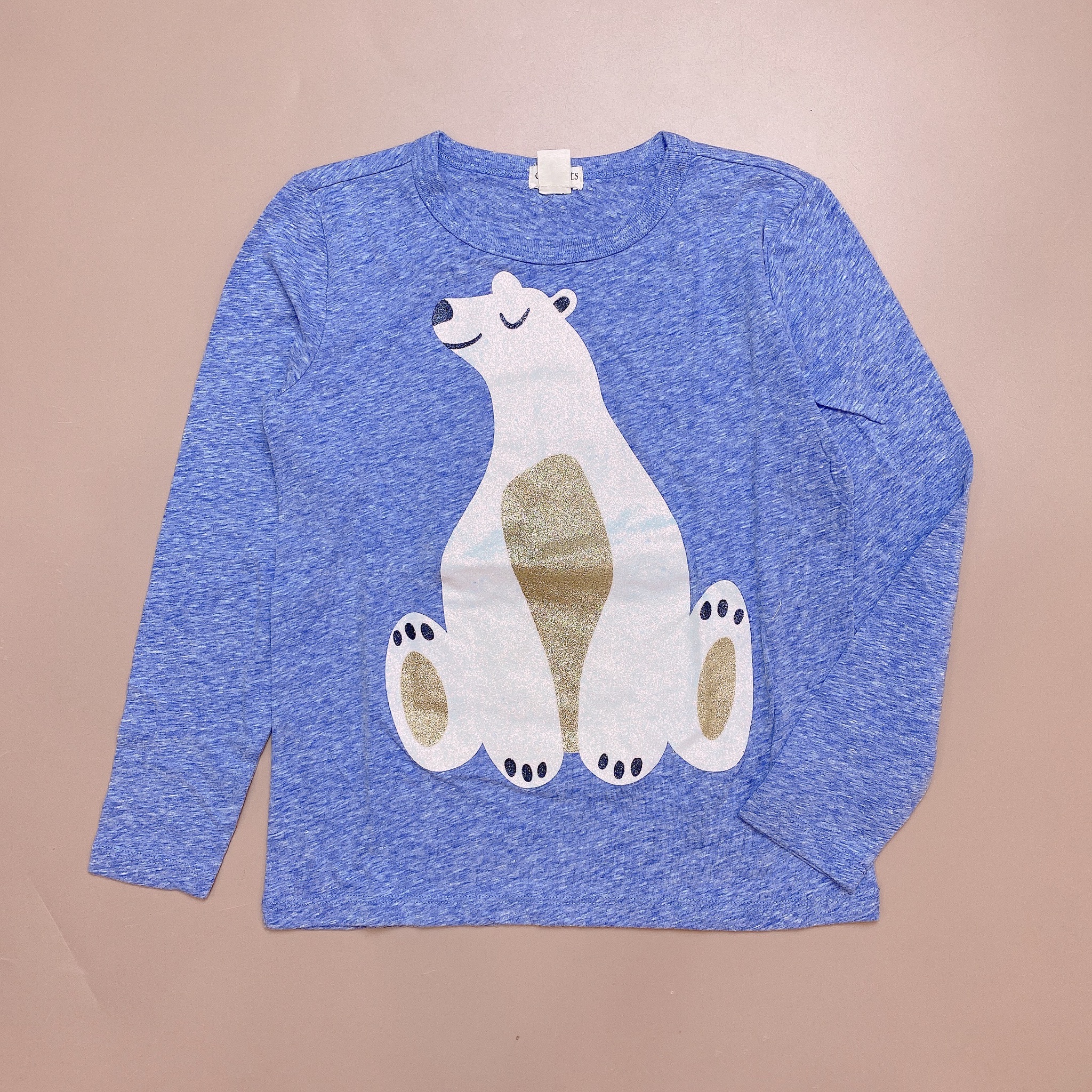 Áo cotton Crewcuts kim sa / nhũ nhiều hình động vật size 2 - 12y
