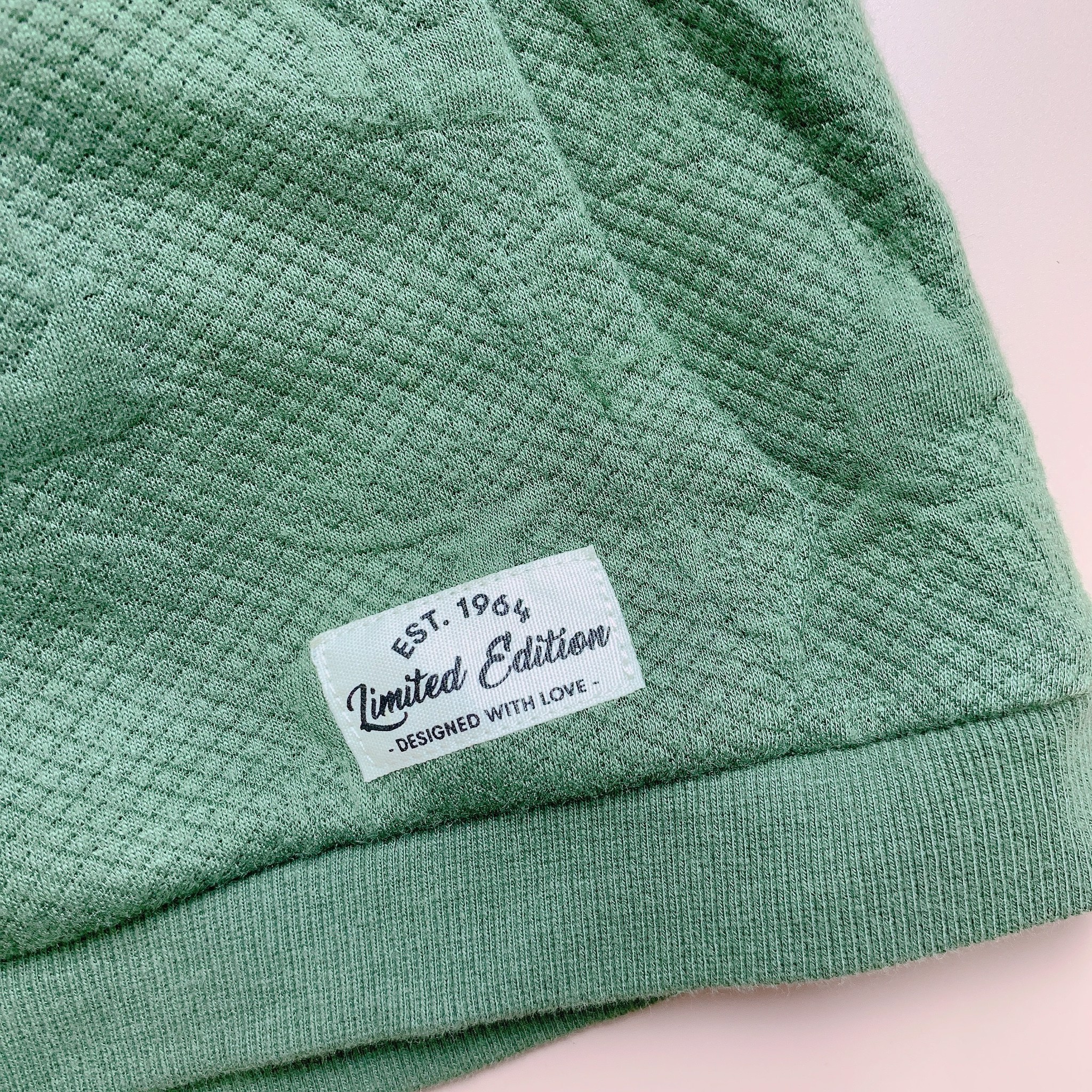Áo nỉ Hoodie dymples màu rêu túi bụng