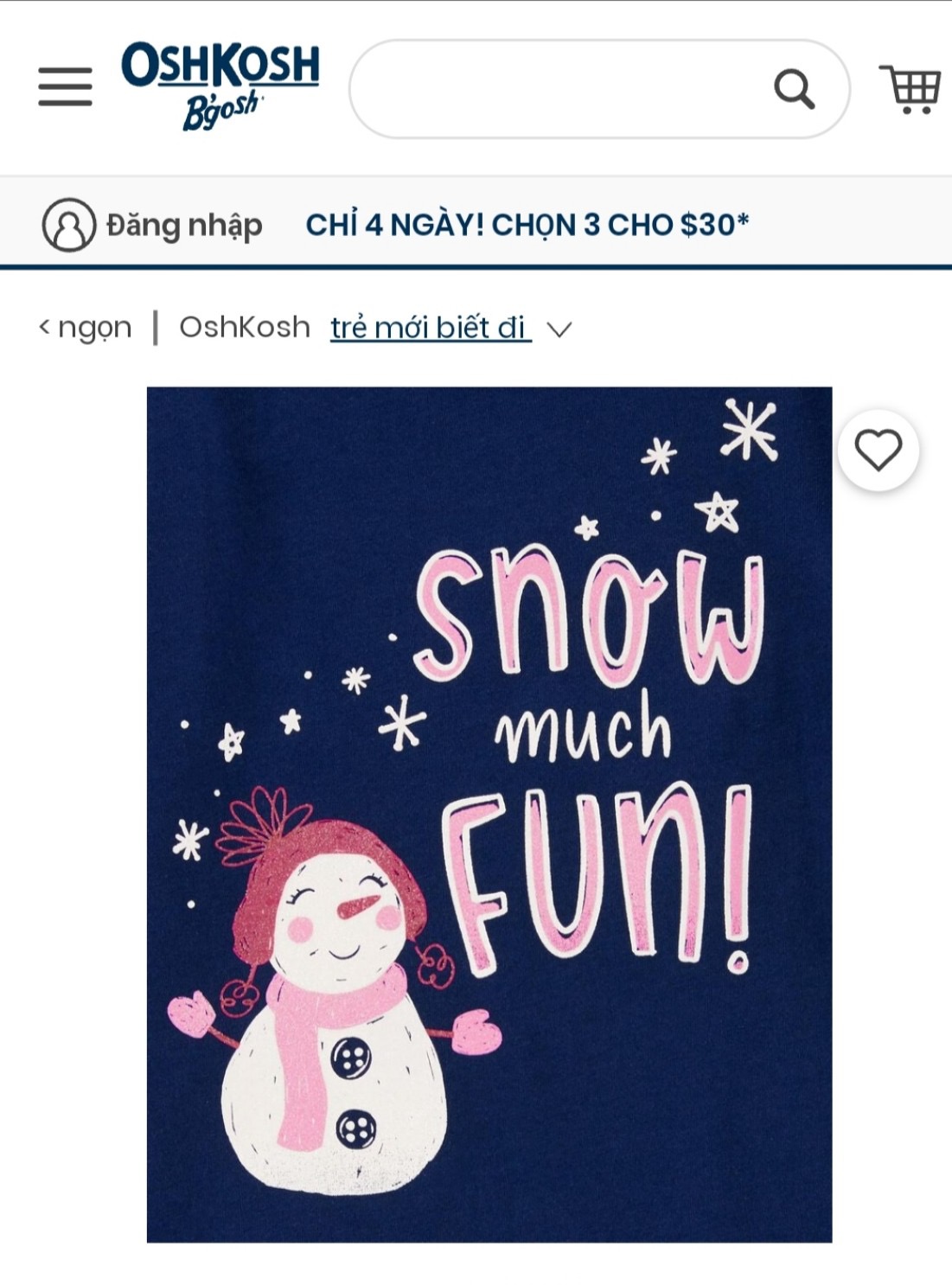 Áo cotton CTs, Osh nhiều màu BG size 1-14y