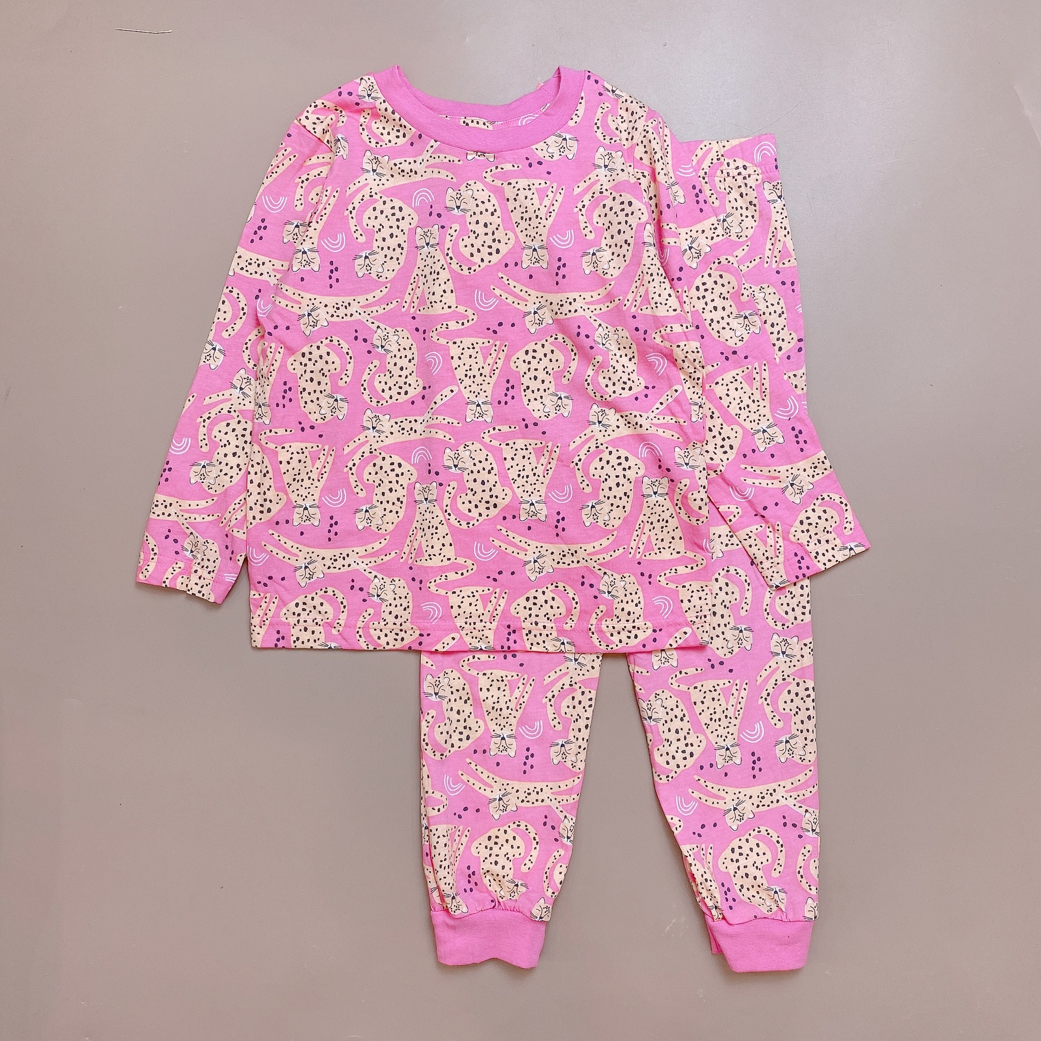 Bộ cotton Matalan nhiều hình động vật Bé Gái size 9m - 5y