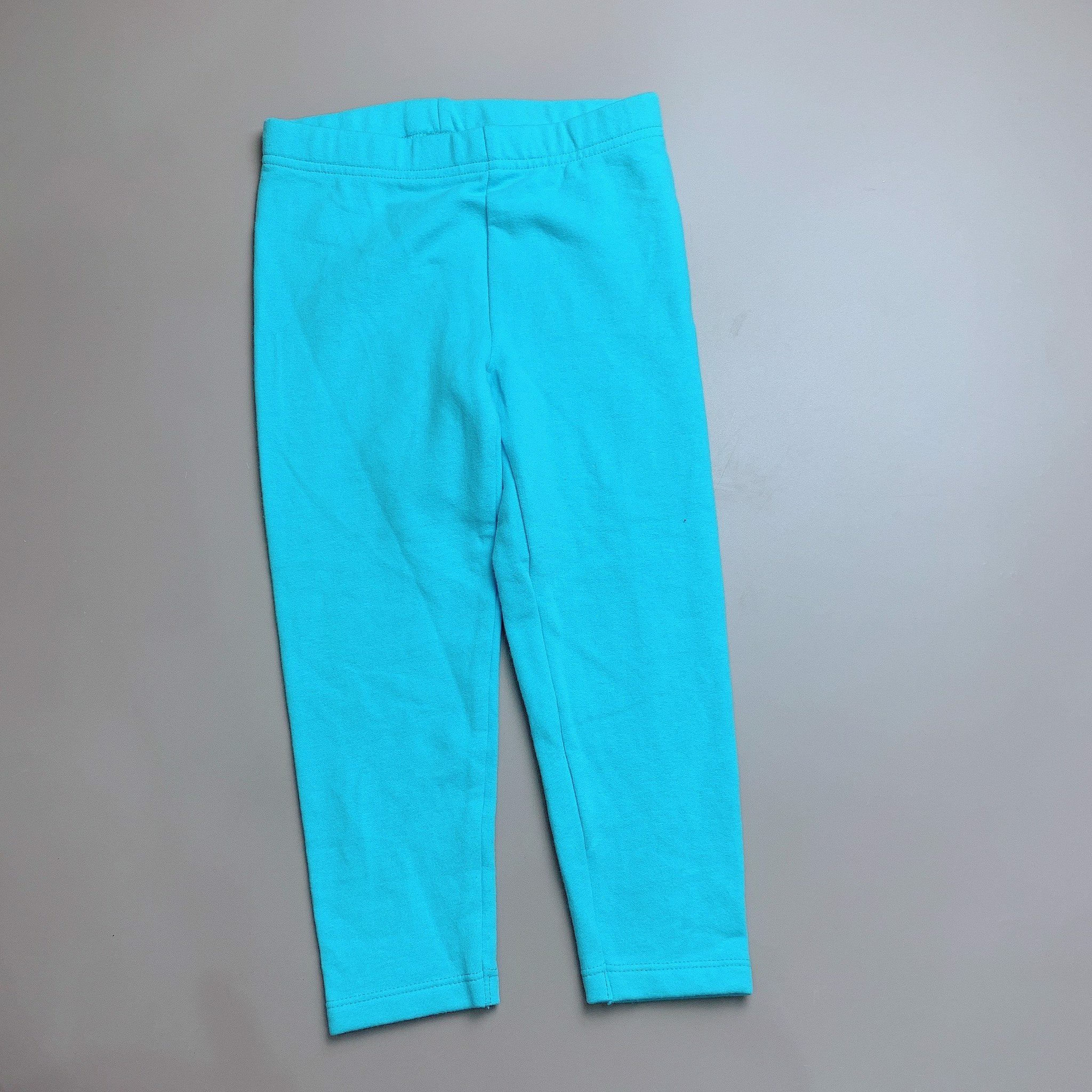 Quần legging lót lông Jumping beans BG - Xanh nhũ/xanh trơn