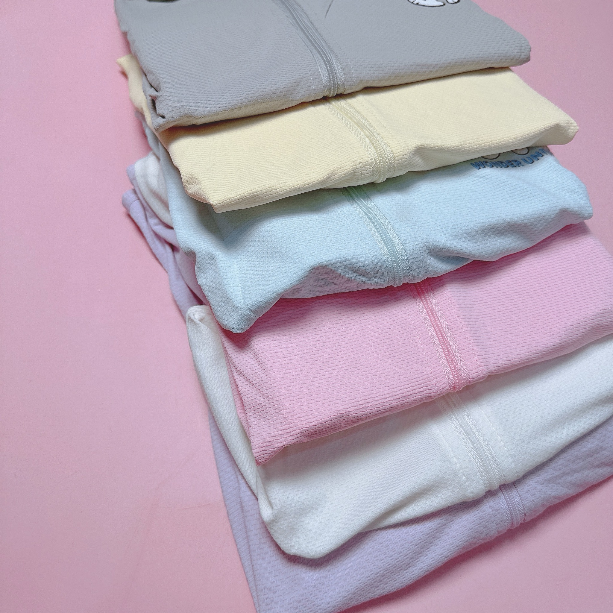 Áo khoác chống nắng vải dệt +50UPF nhiều màu họa tiết ngẫu nhiên size 110-160