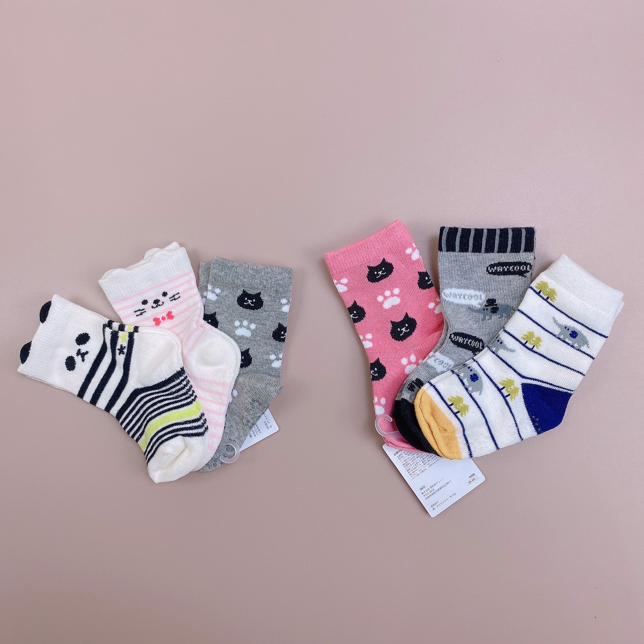 Set 3 tất xuất Nhật Elfindoll trộn hình Bé Gái (ngẫu nhiên)