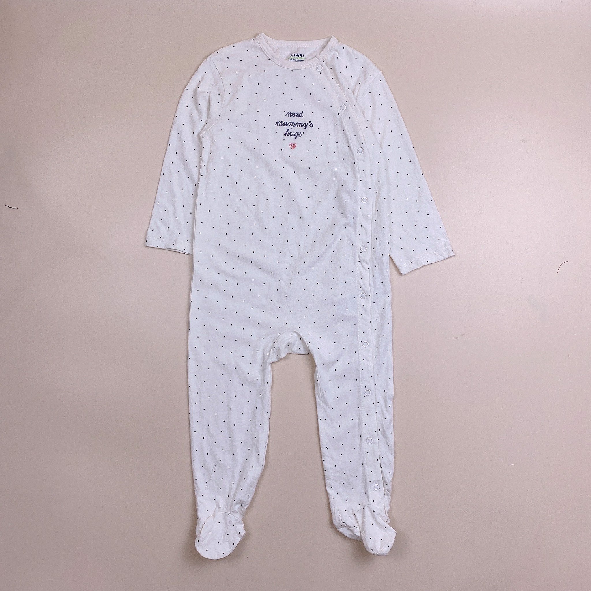 Body cotton liền thân Kiabi nhiều mẫu Bé Gái