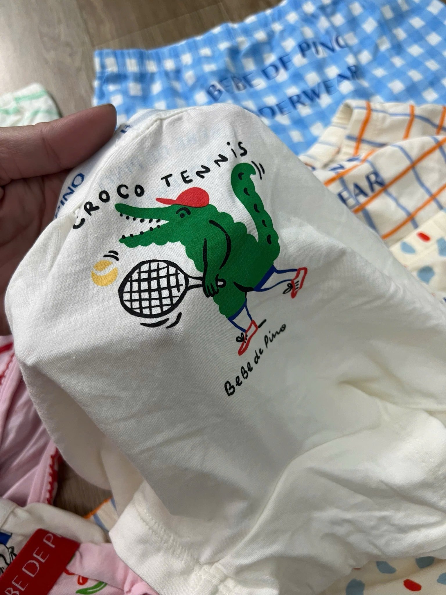 Quần lót Bebe De Pino xuất Hàn cho bé trai bé gái (bán mix ngẫu nhiên)