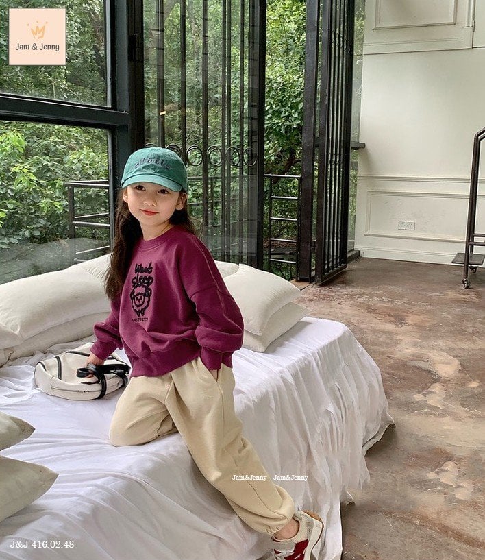 Bộ da cá Jam&Jenny hình cừu Want Sleep 2 màu size 2 - 12y