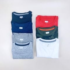 Áo cotton Oldnavy trơn nhiều màu BT cổ tròn 5-18y