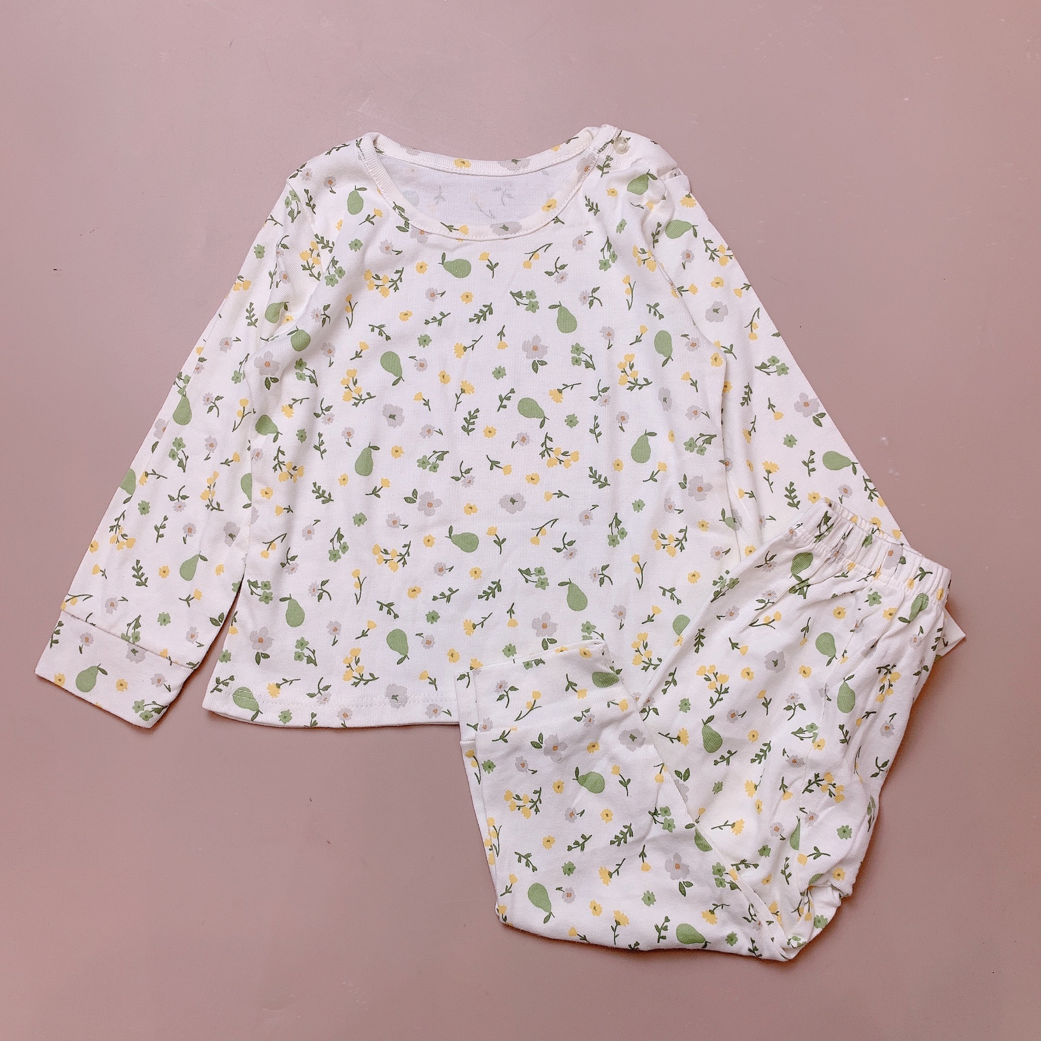 Bộ cotton vải dư Ru Design nhiều hình BG size 2-7y