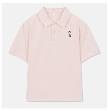 Áo Polo cổ đức Spao 3 màu thêu gấu BTBG size 110-160