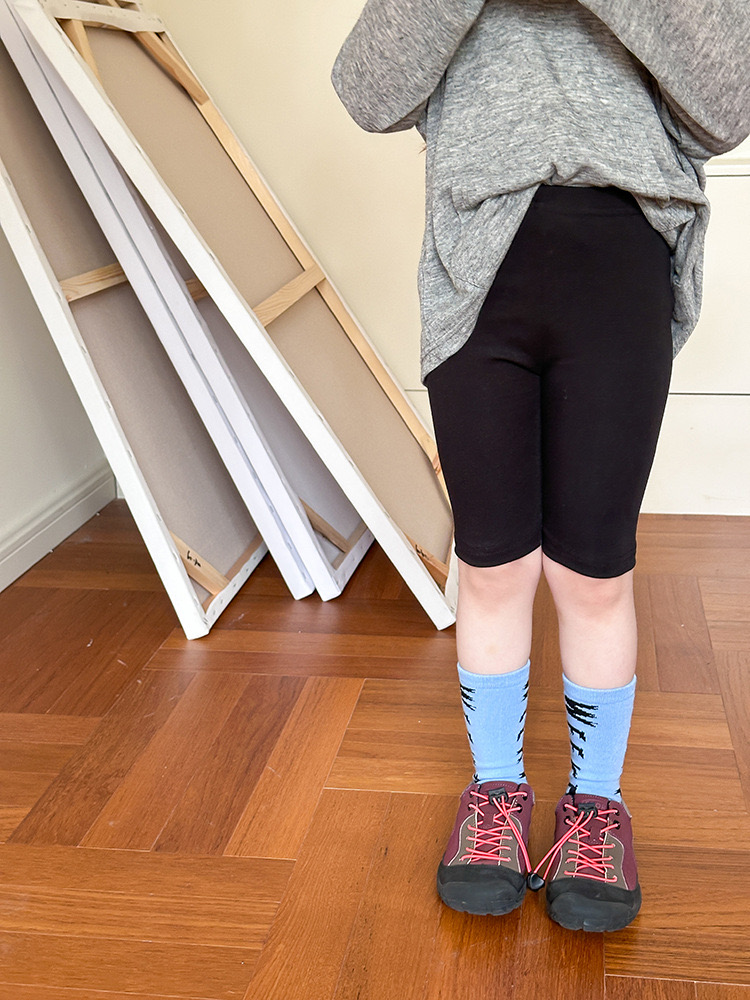 Quần legging cotton AMBB co giãn 4 chiều nhiều màu cho bé gái size 90 - 170