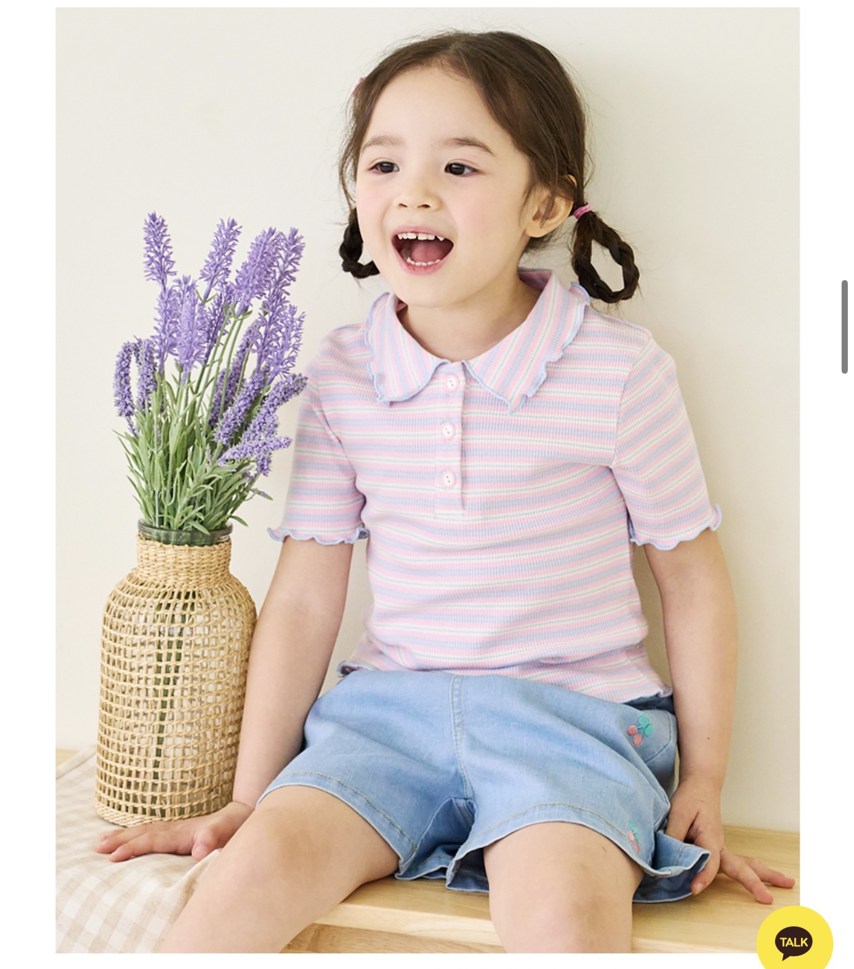 Áo thun polo Bebezoo kẻ ngang xanh hồng BG size 100-150