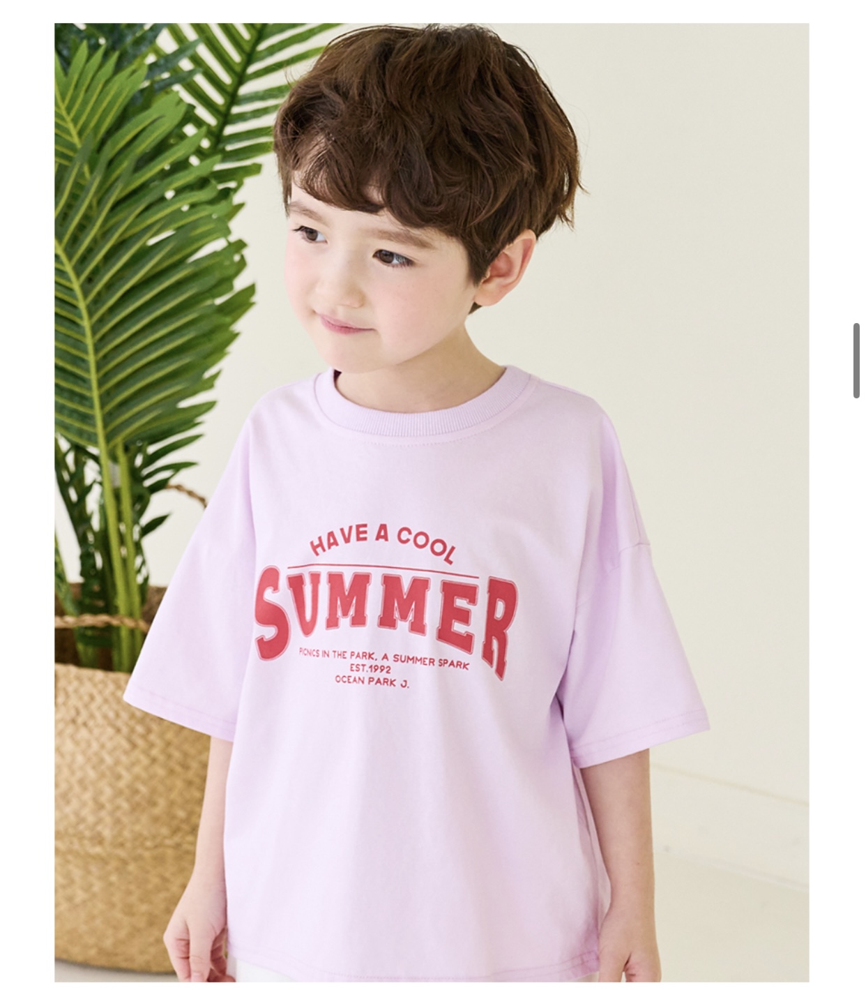 Áo cotton Bebezoo sắc màu SUMMER BTBG size 100-150