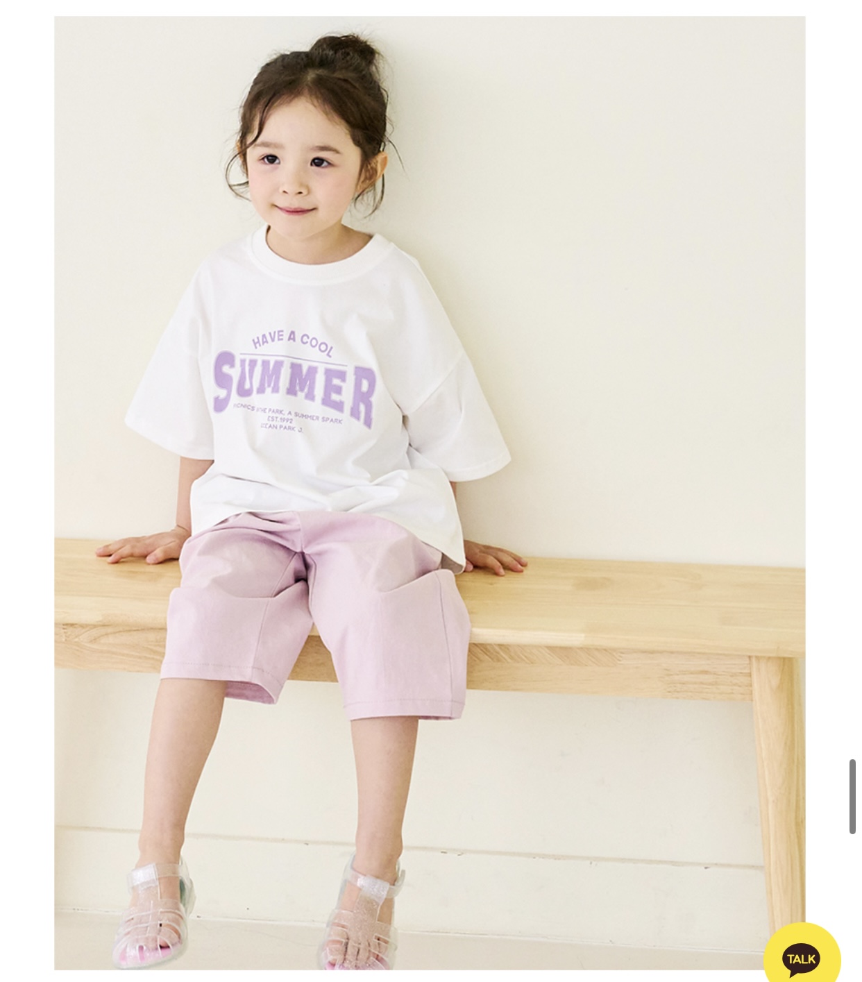 Áo cotton Bebezoo sắc màu SUMMER BTBG size 100-150